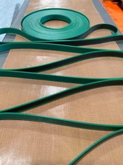 Băng tải PVC bo mép