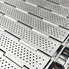 Băng tải lưới inox xích bản lề
