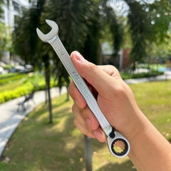 Cờ Lê Tròng Miệng Tự Động KTC MSR2A-12 Size 12mm - Đầu Cong 13°