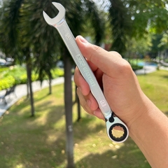 Cờ Lê Tròng Miệng Tự Động KTC MSR2A-13 Size 13mm - Đầu Cong 13°