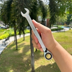 Cờ Lê Tròng Miệng Tự Động KTC MSR2A-14 Size 14mm - Đầu Cong 13°