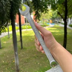 Cờ Lê Đầu Tròng KTC MS2-19 Size 19mm_Tròng Nghiêng Góc 15° - Sản Xuất Tại Nhật Bản