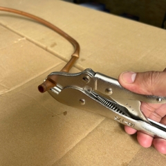 Lobster VR175 Kìm Bấm Khóa, Ngắt Ống Đồng (Pinch-off Vise Pliers)