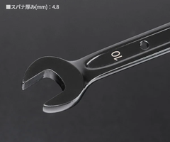 Cờ Lê Vòng Miệng Ratchet J-CRAFT99 JBRW10 10mm – Chính Hãng Nhật Bản