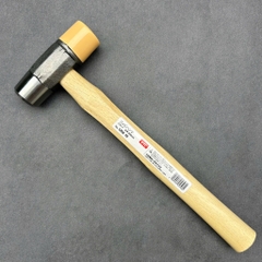 Búa Cơ Khí KTC UD6-10_Gồm Đầu Sắt Và Nhựa, Cán Gỗ Dài 300mm - Chính Hãng Nhật Bản