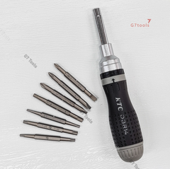 Tua Vít Đảo Chiều Thay Mũi Bit KTC DBR14 Gồm 14 Mũi Bits - Xuất xứ Nhật Bản