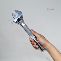 Mỏ Lết KTC Nepros NWM-250 _ Chiều dài 250 mm, Thép Hợp Kim Mạ Chrome Chính Hãng Nhật Bản