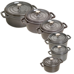 Nồi tròn STAUB màu xám