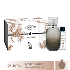 Maison Berger - Bộ đèn xông tinh dầu Evanescence Grey - 2 món - 358ml