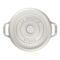 Staub - Nồi tròn màu nấm trắng