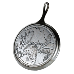 Lodge - Chảo gang đáy hình nai - 26cm