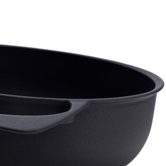Unilloy - Nồi gang màu đen - 24cm