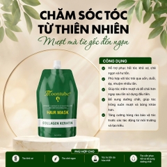 Hấp túi Moontube Collagen siêu mềm mượt 500ml