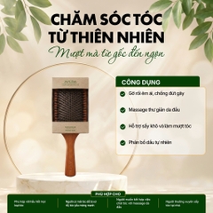 Lược dưỡng sinh chống rụng, làm phồng tóc, gỡ rối cao cấp AVEDA
