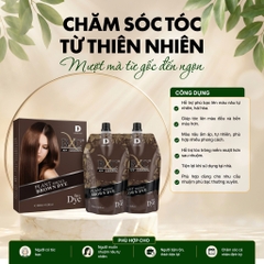 Nhuộm phủ bạc nâu BXC LUXURY thảo dược