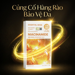 Mặt nạ BEBECO Niacinamide dưỡng sáng da cấp ẩm