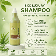 Dầu gội BXC LUXURY dưỡng sinh siêu mềm mượt 800ml