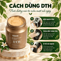 Hũ hấp xả tóc DTH Royal hỗ trợ phục hồi hư tổn 1000ml