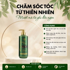 Dầu gội siêu mượt Moontube Argan 800ml