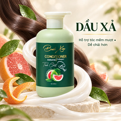 Cặp Gội Xả Bưởi Xưa hỗ trợ mọc tóc giảm rụng phục hồi hư tổn 500ml