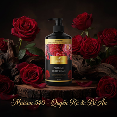 Sữa tắm nước hoa Hoàng Duy dưỡng ẩm sáng da lưu hương 800ml
