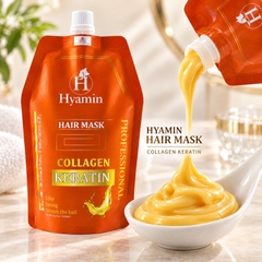 hấp túi Hyamin hỗ trợ phục hồi tóc khô xơ hư tổn 500ml