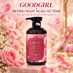 Sữa tắm nước hoa Kapaty dưỡng ẩm mềm mịn da hương thơm quyến rũ 800ml