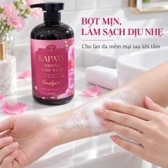 Sữa tắm nước hoa Kapaty dưỡng ẩm mềm mịn da hương thơm quyến rũ 800ml