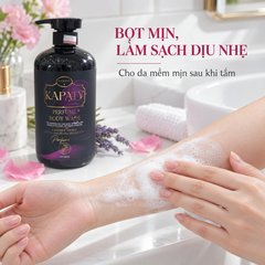 Sữa tắm nước hoa Kapaty dưỡng ẩm mềm mịn da hương thơm quyến rũ 800ml