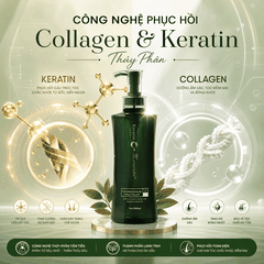 Cặp gội xả Moontube chính hãng phục hồi chuyên sâu dưỡng tóc mềm mượt 800ml
