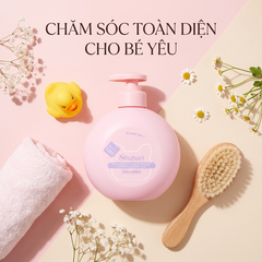Sữa tắm gội 2 trong 1 cho bé SHUHARI dịu nhẹ 500ml