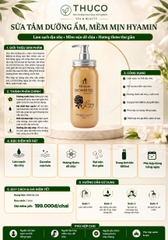 Sữa tắm HYAMIN dưỡng ẩm hương thơm quyến rũ 886ml