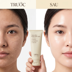 Gel tẩy tế bào chết YAKA PRO dưỡng sáng da tuýp