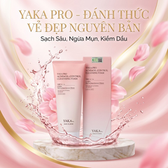 Sữa rửa mặt YAKA PRO làm sạch sâu kiểm soát nhờn cho da dầu 150g