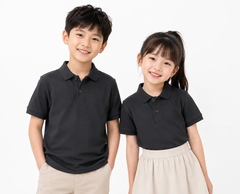 Áo Polo Xám Đậm