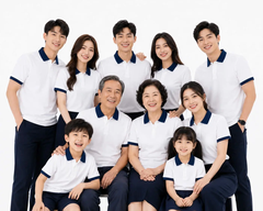 Áo Polo Trắng Phối Cổ Navy