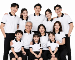 Áo Polo Trắng Phối Cổ Đen