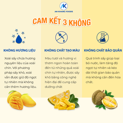 Xoài Cát sấy thăng hoa vị chua ngọt tự nhiên gói 30g AnKhang Foods_Sản phẩm Ocop