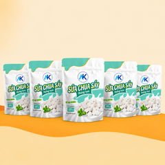 Combo sữa chua sấy thăng hoa vị chua ngọt tự nhiên 20g thơm ngon, giòn tan trong miệng AnKhang Foods