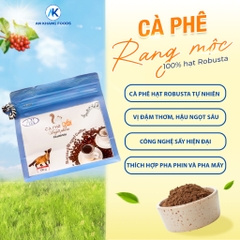 Cà phê chồn rang mộc Robusta nguyên chất vị thơm ngon đặc trưng AnKhang Foods_ Sản phẩm Ocop