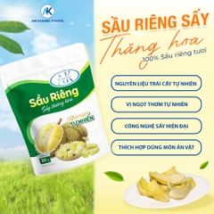 Ăn vặt dinh dưỡng không đường 100% trái cây sấy thăng hoa organic AnKhang Foods
