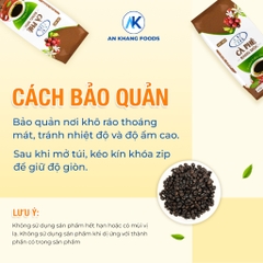 Cà phê Robusta rang mộc nguyên chất loại đặc biệt 250g cafe truyền thống đậm đà AnKhang Foods