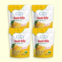 Combo xoài cát sấy thăng hoa trái cây nguyên chất giòn tan gói 30g AnKhang Foods