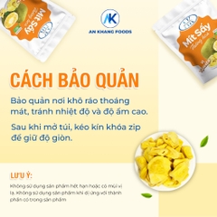 Combo mít sấy thăng hoa nguyên miếng organic vị ngọt tự nhiên gói 40g AnKhang Foods