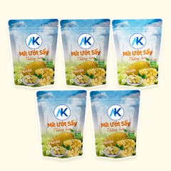Combo mít ướt sấy thăng hoa nguyên miếng giòn tan vị ngọt tự nhiên gói 30g AnKhang Foods