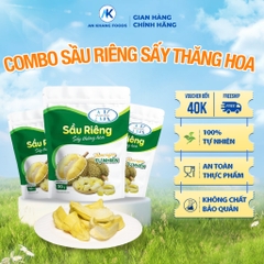 Sầu riêng sấy thăng hoa organic không đường 100% giữ trọn vị gói 30g AnKhang Foods