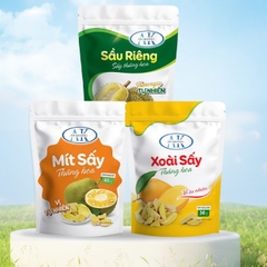 Combo trái cây sấy thăng hoa organic 100% không hương liệu AnKhang Foods