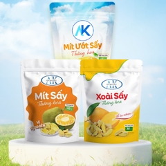 Combo trái cây sấy thăng hoa organic 100% không hương liệu AnKhang Foods