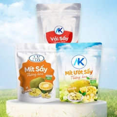 Combo trái cây sấy thăng hoa organic 100% không hương liệu AnKhang Foods