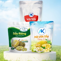 Combo trái cây sấy thăng hoa organic 100% không hương liệu AnKhang Foods